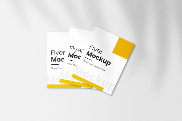 Minimal flyer mockup