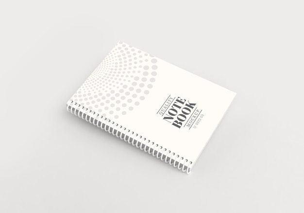 Minimal Notebook mockup