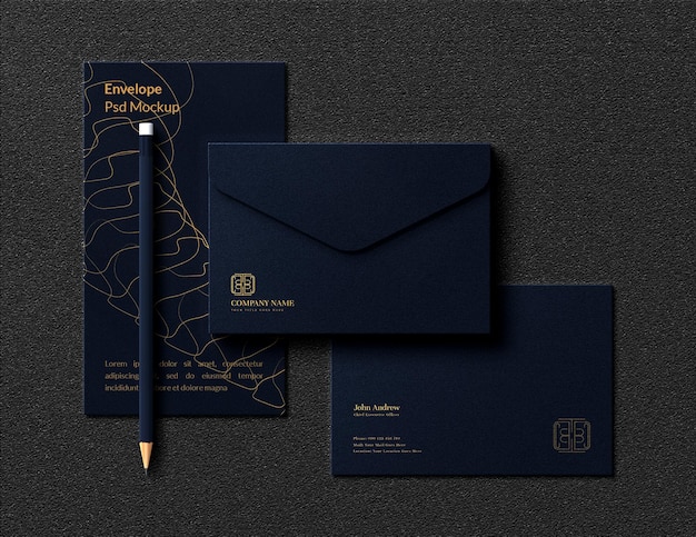 Mockup di carta intestata minimale e professionale