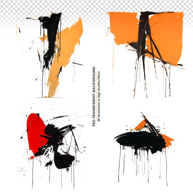 Minimal Robert Motherwell Black background