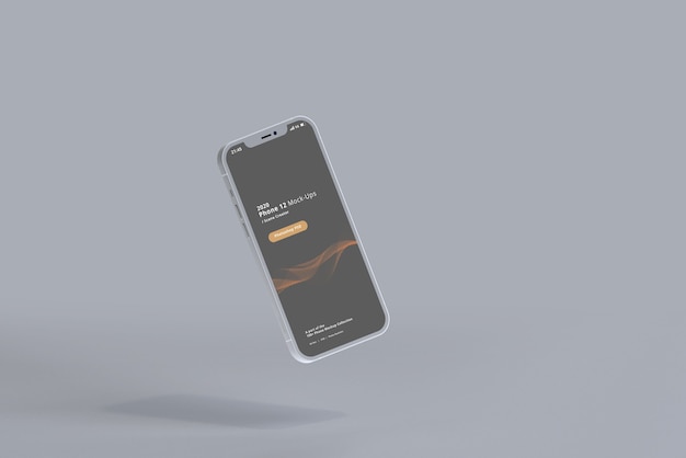 Mockup minimo di smartphone