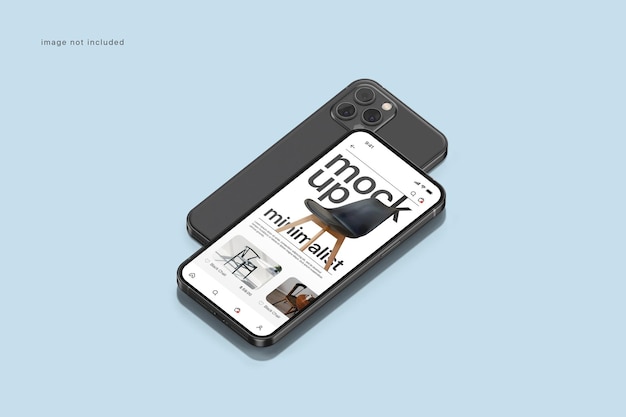 Minimal Smartphone Mockup Premium