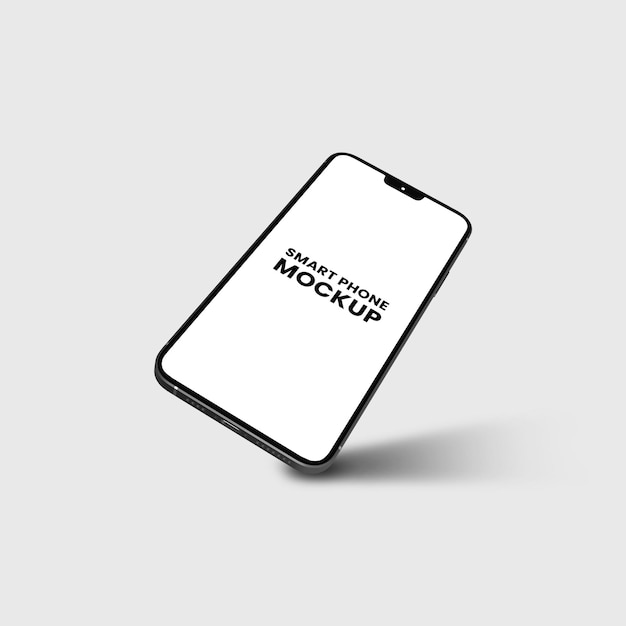 Minimal smartphone mockup