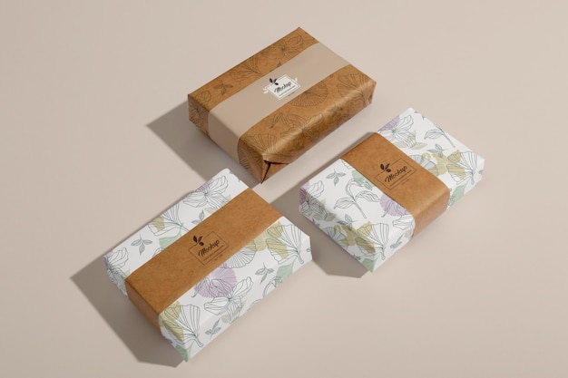 PSD minimal soap labeling mockup