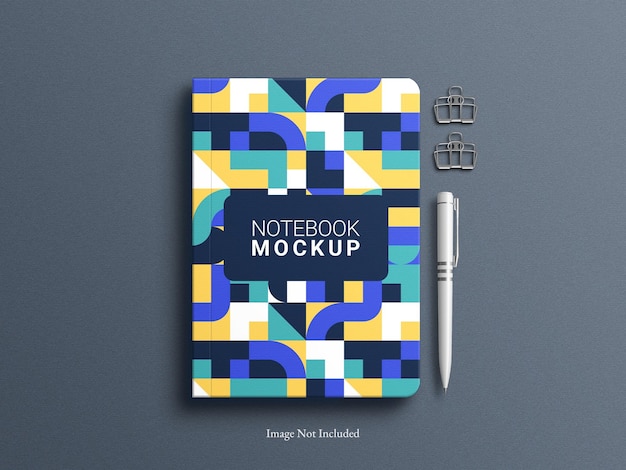 Mockup minimale di cancelleria