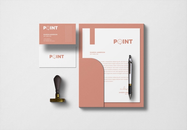 Minimal Stationery Mockup