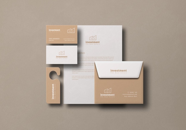 Minimal Stationery Mockup