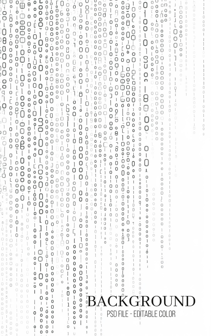 PSD minimal white background with colorful dots pattern