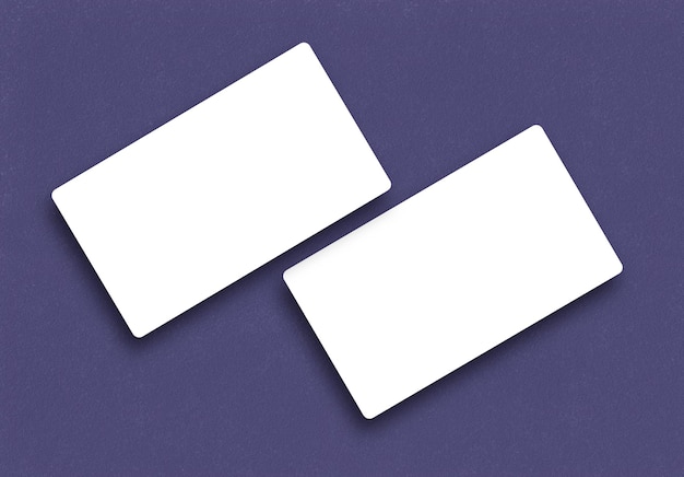 minimale visitekaartje mockup schoon