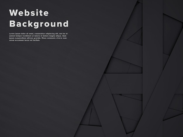 PSD minimalist elegant dark background paper design