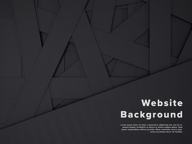 PSD minimalist elegant dark background paper design