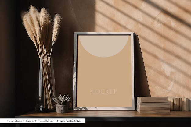 Mockup di cornice minimalista