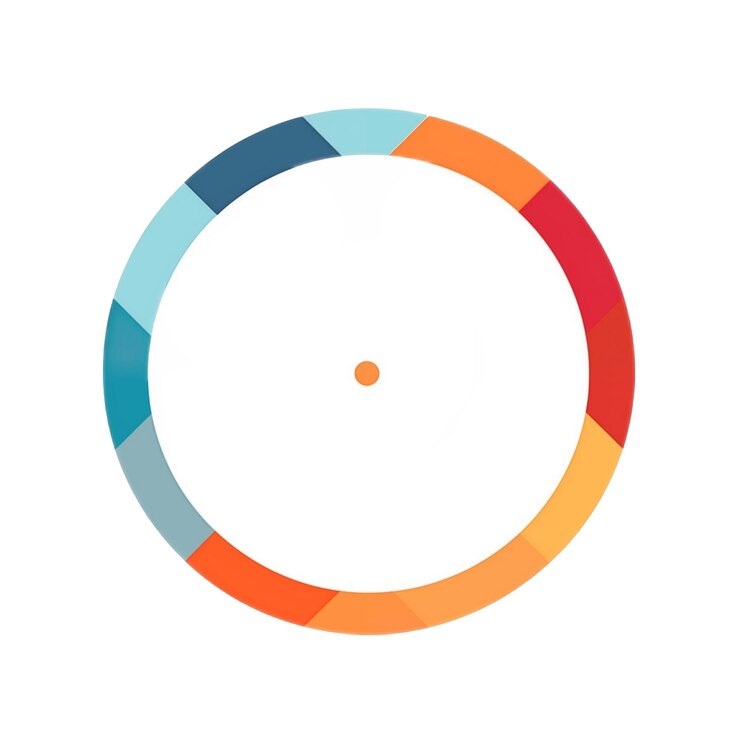 PSD minimalist geometric design with circular shapes and neutral colors