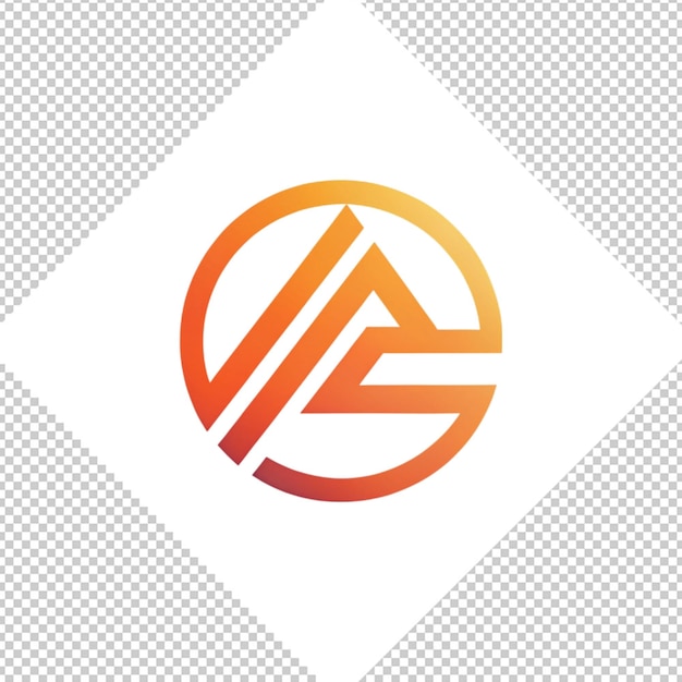Logo minimalista su sfondo trasparente