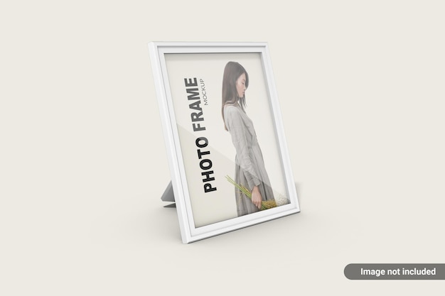 Minimalist photo frame mockup