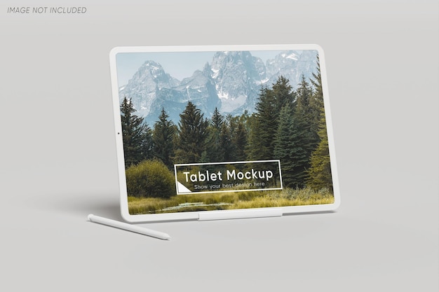 PSD mockup di schermo tablet minimalista psd premium