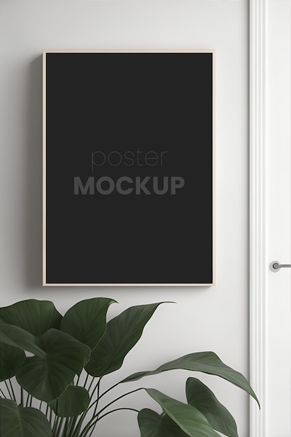 PSD minimalist theme with mockup frames