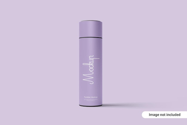 minimalist tumbler mockup