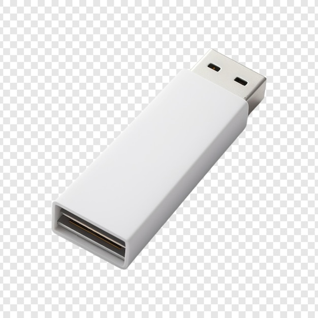 PSD minimalist usb flash drive mockup