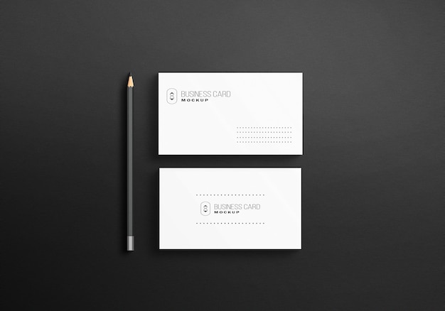 Minimalist white stationary set psd mockup