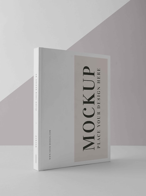 PSD minimalistisch mock-up boek arrangement