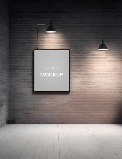 Minimalistisch thema met mockup-frames