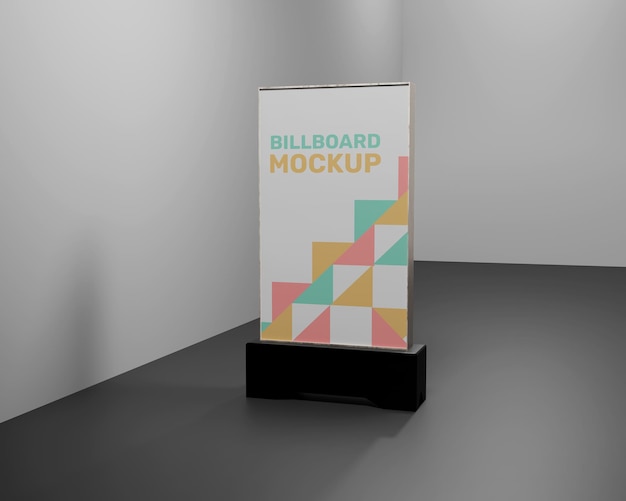 Minimalistische Billboard Mockup