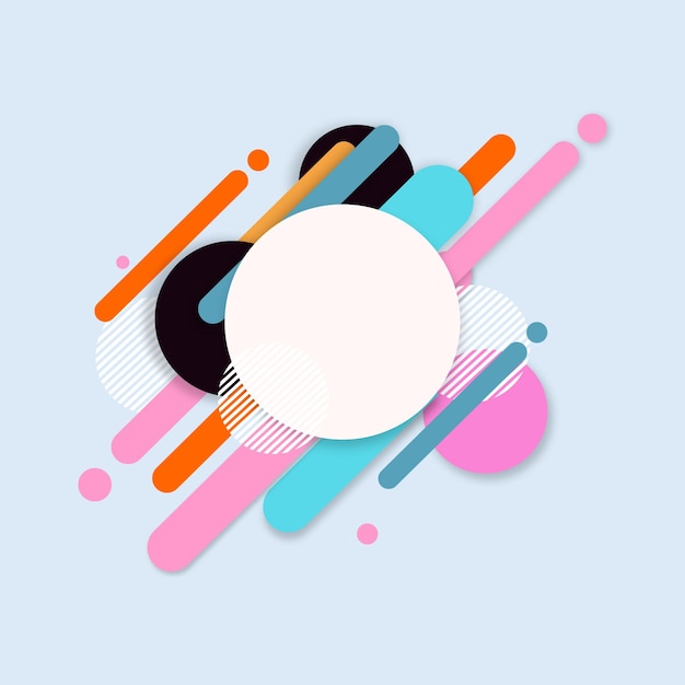 Minimalistisk Abstrakt Geometrisk Ramme