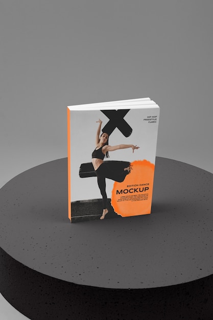 PSD minimalistyczny projekt makiety książki