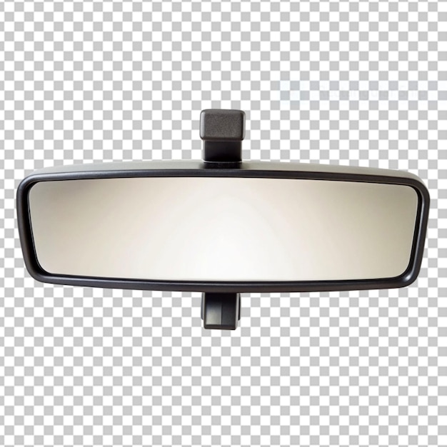 PSD mirrors car part isolated on white background