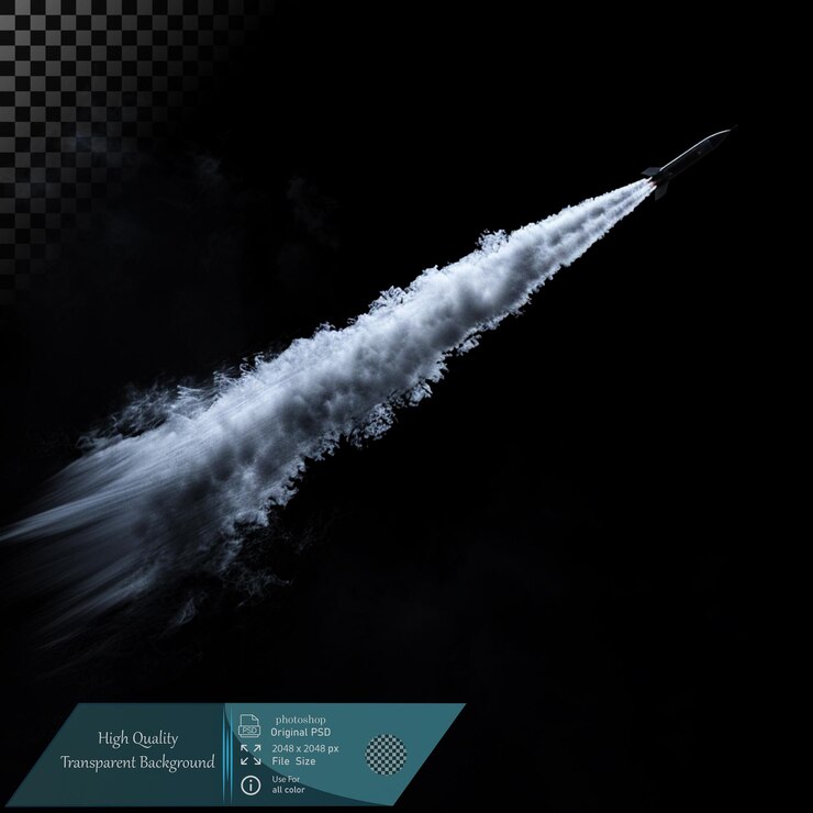PSD missile launch trail