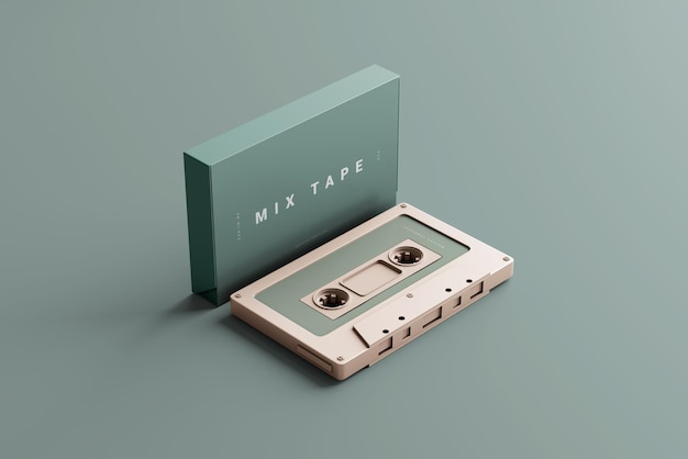Mixtape cover mockup