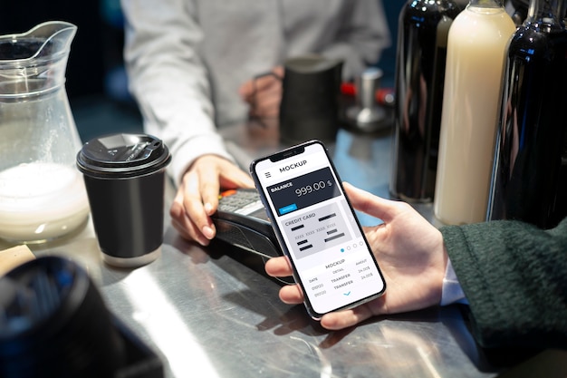 Mobiilimaksujärjestelmän mallikuvan sommitelma