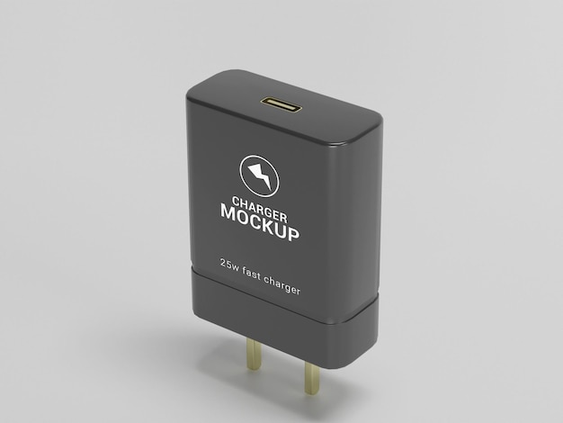 Mobile charger mockup