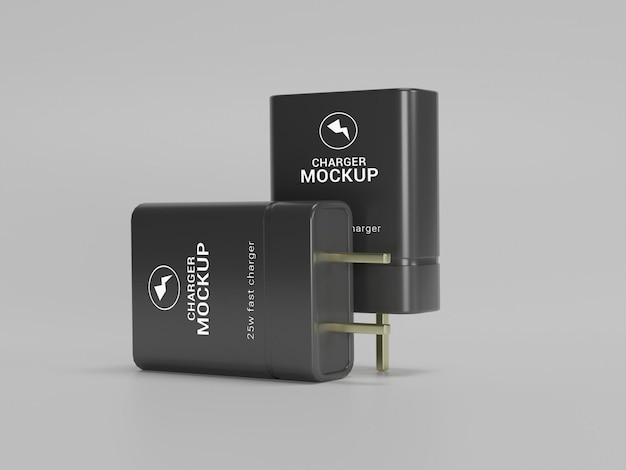 Mobile charger mockup