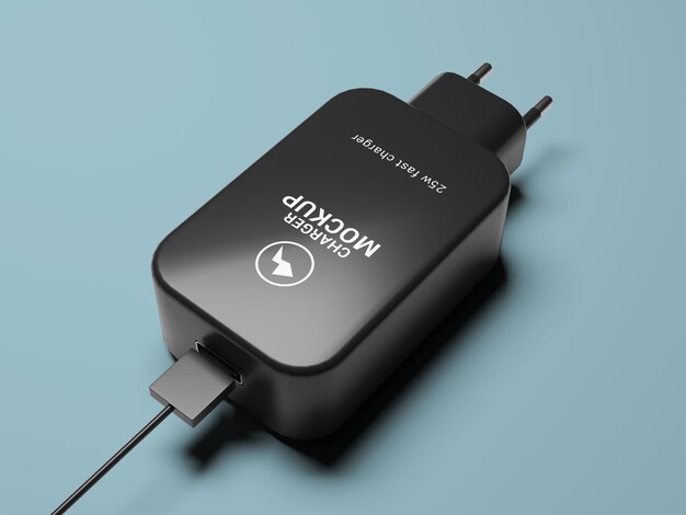 PSD mobile charger mockup