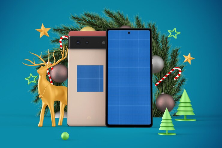PSD mobile christmas