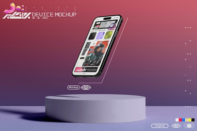 Mobile device  mockup
