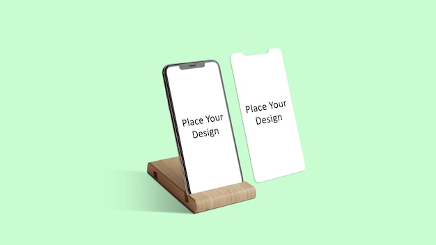 PSD mobile mockup