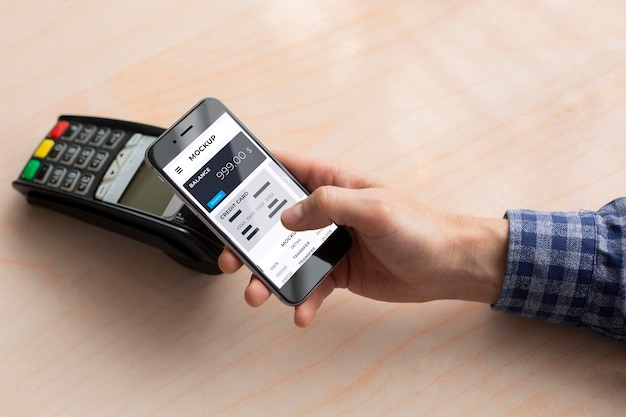 PSD modello di app di pagamento mobile