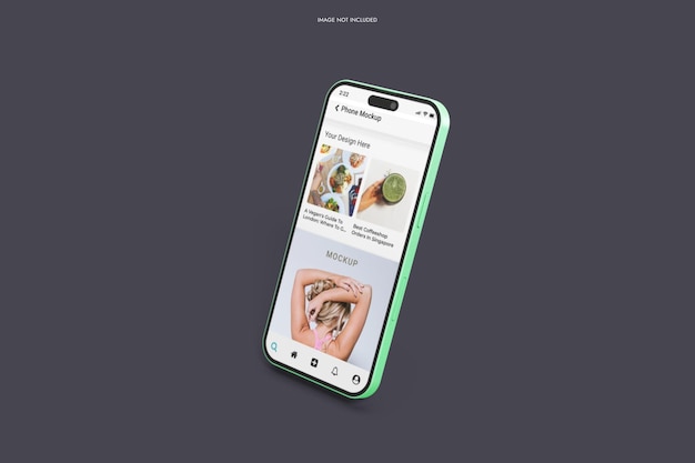 Mobile Phone 14 pro Mockup