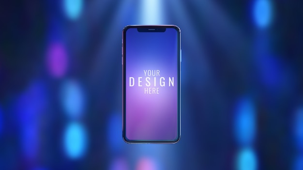 PSD mobile phone mockup