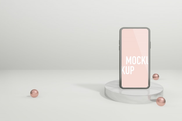 Mobile phone mockup  