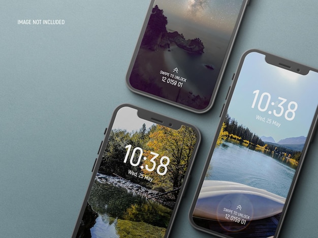 Mockup del telefono cellulare