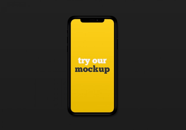 Mobile phone phone mockup