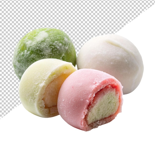 Mochi on transparent background