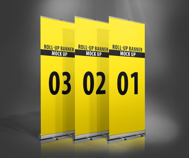 Mock-up banera reklamowego