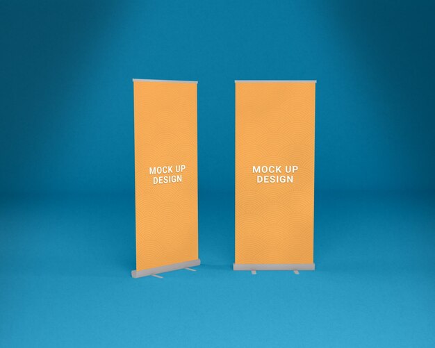 Mock-up banner design 3