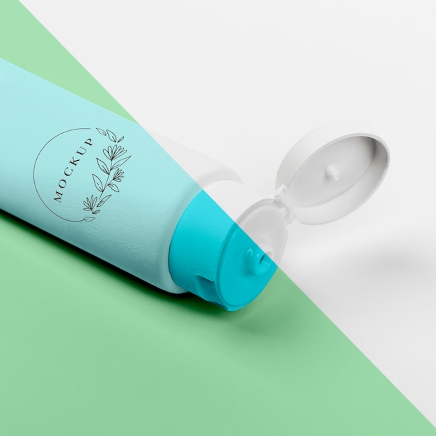 PSD mock-up beauty cream product