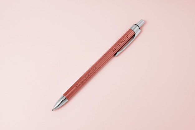 Mock-up design for ball point pen